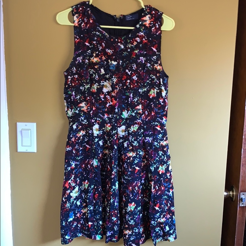 Gap multi colors mini dress